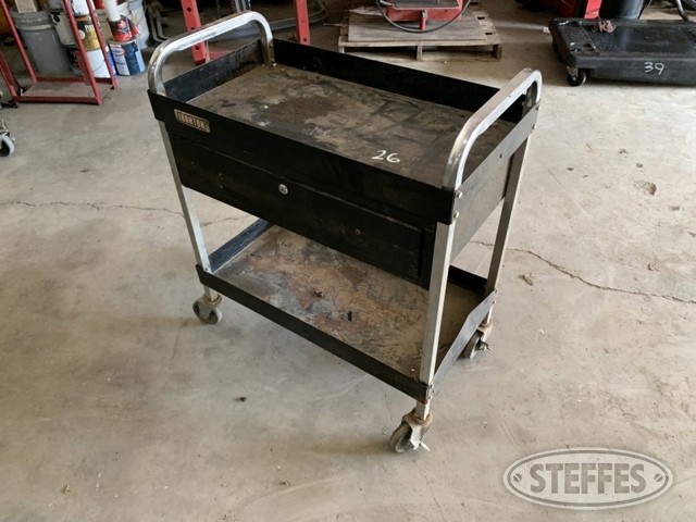 Steel shop cart